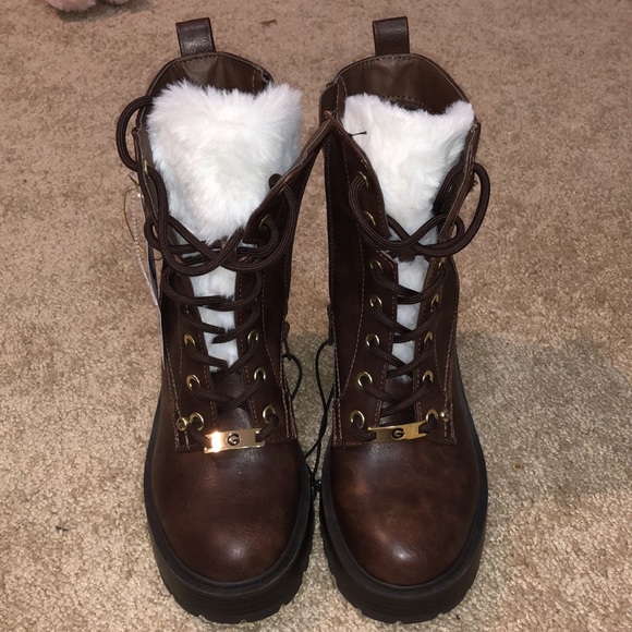 Shoes - GBG Los Angeles Cognac Boots 🥾.These are very comfortable and stylish- Size 6